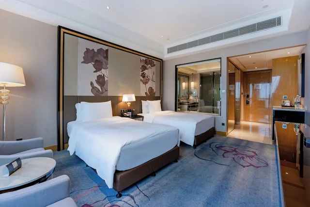 غرفة ديلوكس بسريرين منفصلين، Wanda Realm Guangzhou Zengcheng 5/6