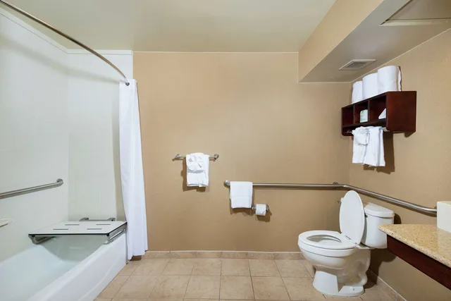 غرفة بسرير كوين بحوض استحمام لذوي الإعاقة، Hampton Inn Tuscaloosa-University 5/6