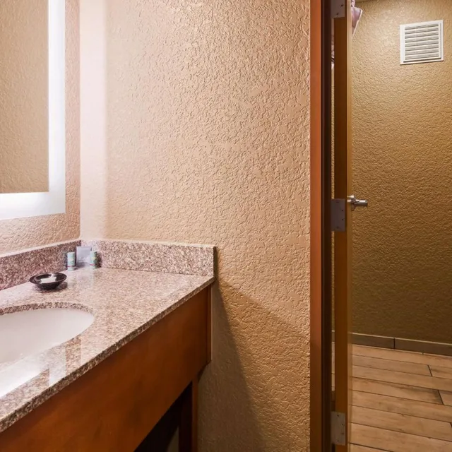 Room, King Bed, Lake Side, Lake View, Balcony، Best Western Harbour Pointe Lakefront 7/9