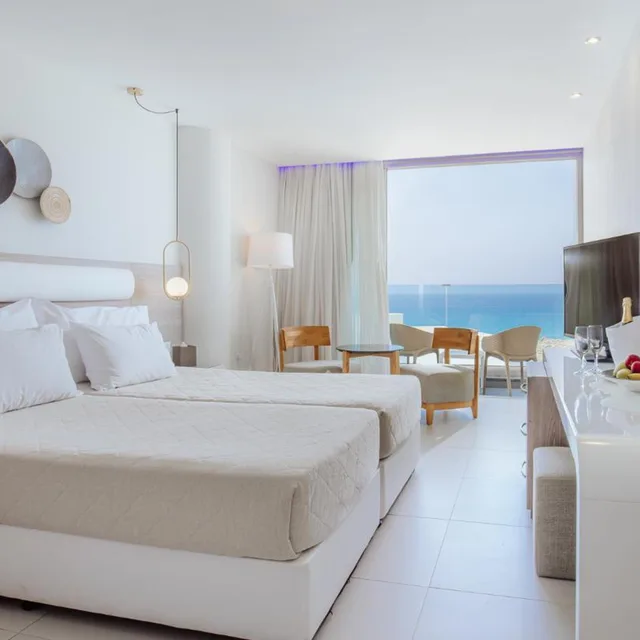 بنتهاوس بسرير فردي بإطلالة على البحر، Tasia Maris Sands Beach Hotel - Adults Only 1/7