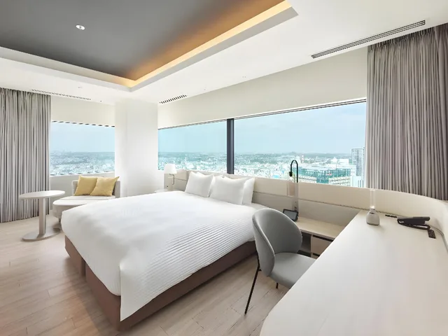 غرفة ديلوكس ركنية، Mitsui Garden Hotel Yokohama Minatomirai Premier 1/1