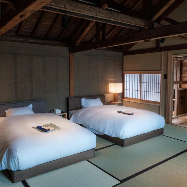 غرفة ديلوكس بسريرين منفصلين، Nipponia Hotel Yame Fukushima Shokamachi 1/1