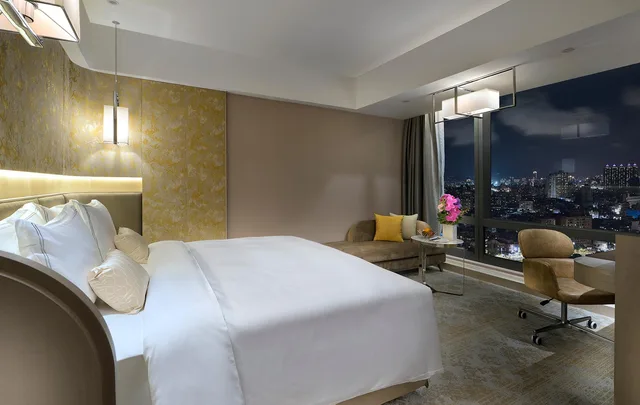 غرفة بريستيج بسرير مزدوج، Caesar Park Hotel Banqiao 1/2