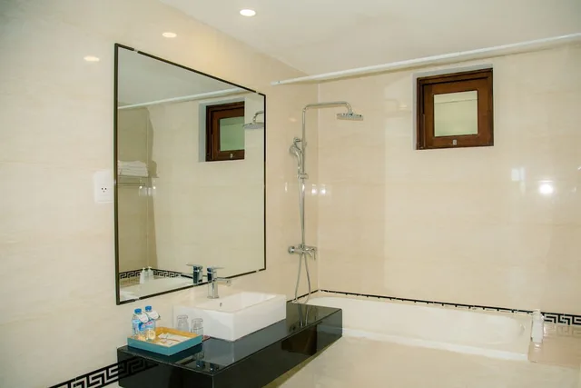 غرفة ديلوكس بسريرين منفصلين بإطلالة على الحديقة، Sandunes Beach Resort Spa 8/8
