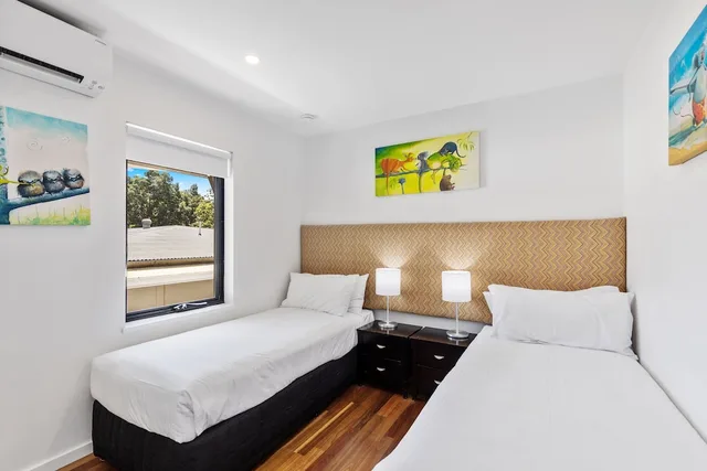 شقة بسرير كوين وسريرين منفصلين بغرفتي نوم، Bella Casa Noosa 4/10