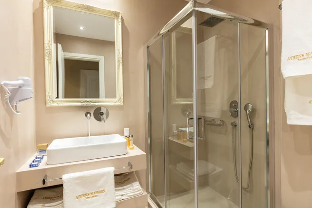 جناح ديلوكس بسرير كينج مع أريكة، Athens Mansion Luxury Suites 7/10