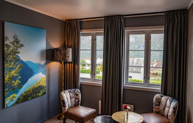 غرفة ديلوكس بسريرين منفصلين، Hotel Aurlandsfjord 4/5