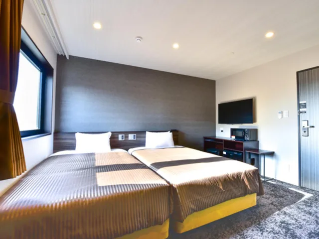 Semi Room, Premium, 2 Semi Double Beds، Hotel Livemax Fukuoka Tenjin West 1/1