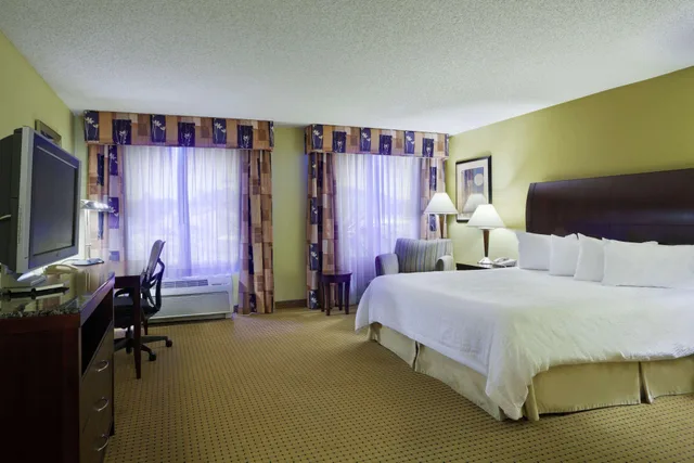 غرفة بسرير كينج لذوي الإعاقة، Hilton Garden Inn Jacksonville-Orange Park 1/3