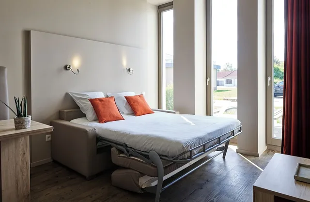استوديو عائلي بسرير بطابقين مع أريكة، Holiday Suites Westende 2/8