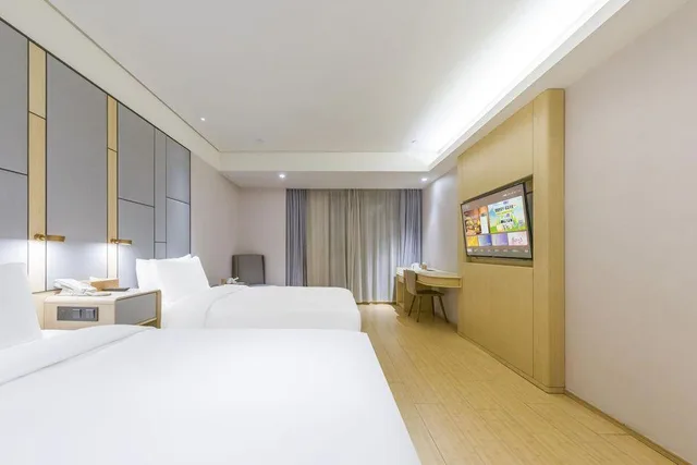 غرفة بسرير فردي وسريرين، Ji Hotel (Shanghai Youyi Road) 1/1