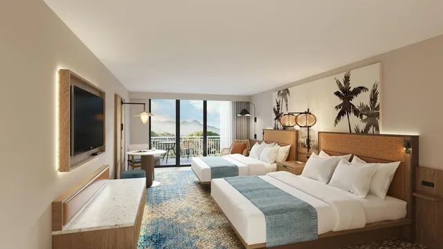 Room, 2 Queen Beds, Pool View, Hale Hokuala Kauai, Curio Collection By Hilton 1/4