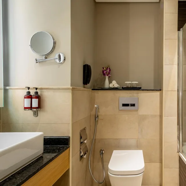 غرفة بسرير مزدوج أو سريرين منفصلين، Flora Inn Dubai 3/5