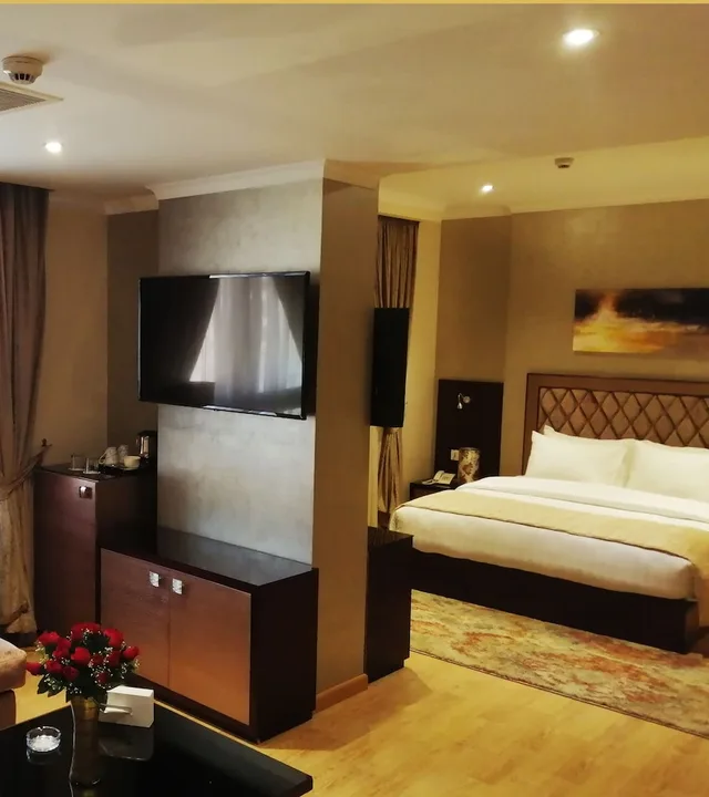 غرفة سوبيريور بسرير كينج، Cairo Taj Dokki Families Tower Hotel 5/10