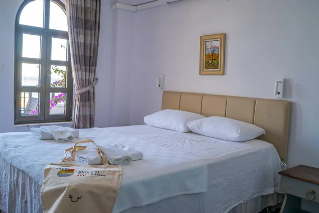 غرفة بسرير مزدوج أو سريرين منفصلين بإطلالة على البحر، Diplomat Hotel 5/10