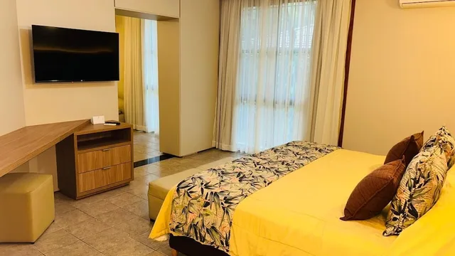 جناح استوديو فاخر بسرير كينج بإطلالة على الحديقة، Orquideas Palace Hotel And Cabanas 4/7