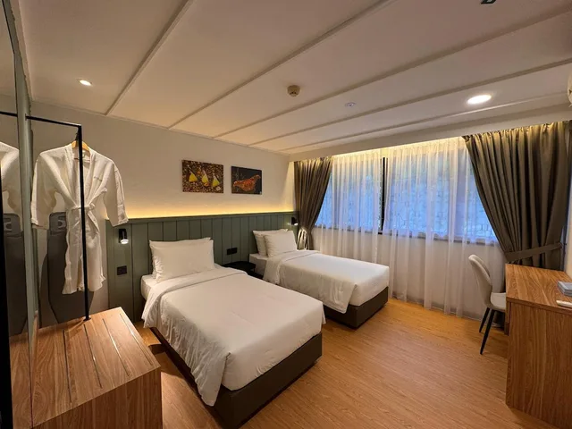 جناح بسرير كينج وسريرين منفصلين، Wyndham Garden Shahzan Fraser's Hill 2/2