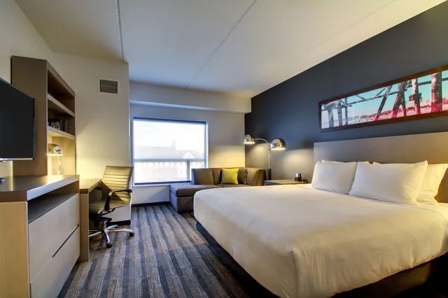 غرفة قياسية بسرير كينج، Hyatt House Chicago/Evanston 2/6