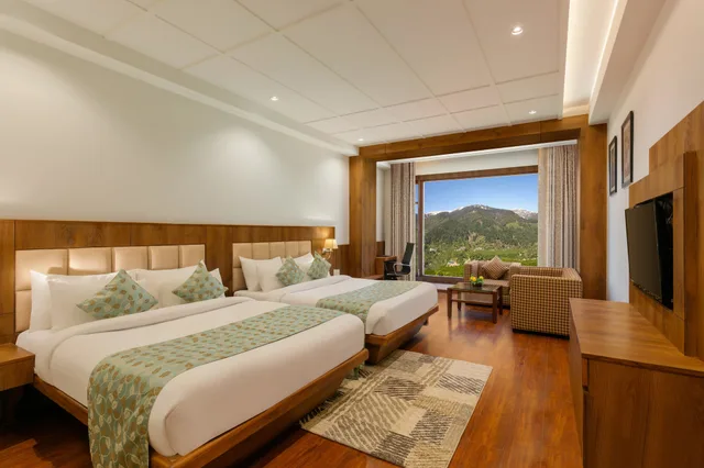 Premier, Family, 2 Queen Beds, Valley View، The Orchid Manali 2/3