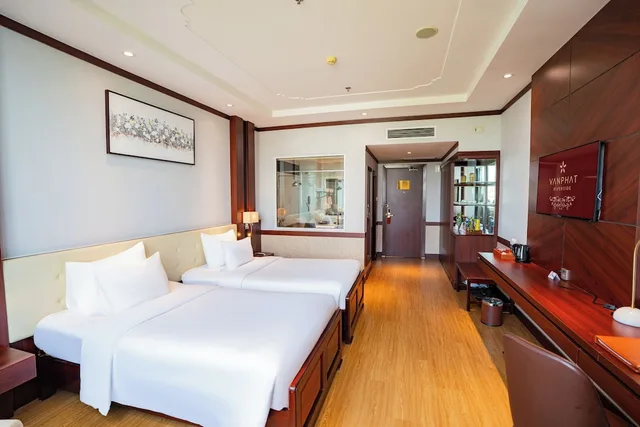 Superior, Twin Beds, City View, Van Phat Riverside Hotel 1/10
