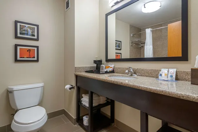 غرفة بسرير كينج، Comfort Inn & Suites Glenpool 2/2