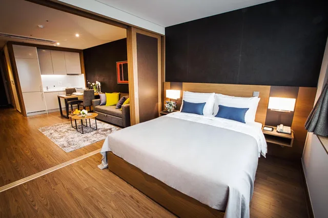 غرفة بريميير بسرير مزدوج، Fraser Place Namdaemun Seoul 2/4