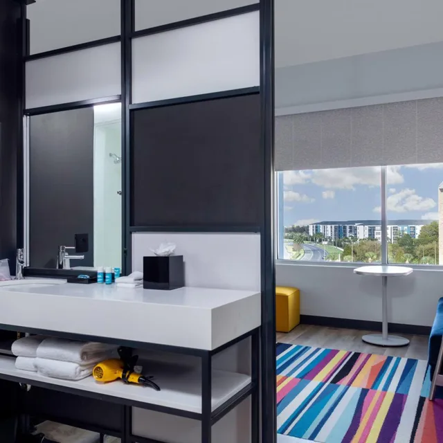 غرفة كبيرة بسريرين كوين، Aloft Orlando Lake Buena Vista 7/10