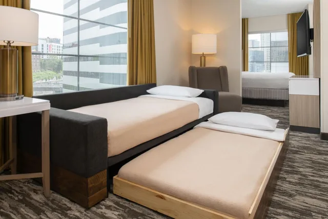 جناح بسرير كينج بحوض استحمام لذوي الإعاقة، Springhill Suites Seattle Downtown South Lake Union 1/7