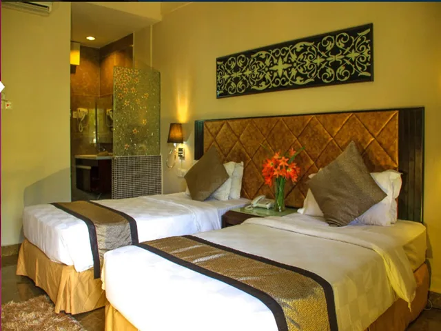 غرفة ديلوكس بإطلالة على الحديقة، Beringgis Beach Resort Spa 1/3
