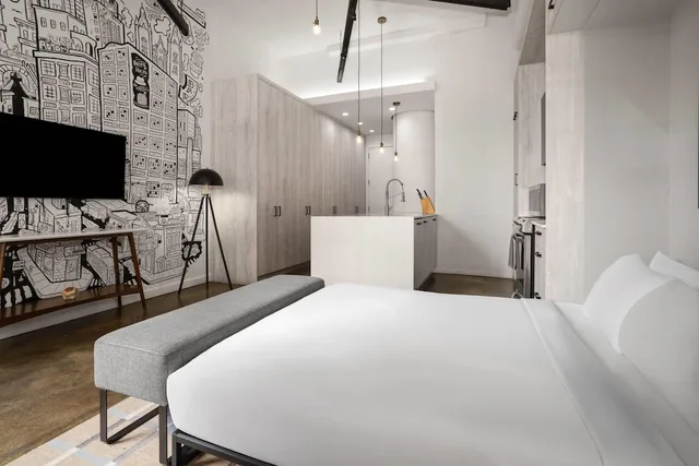 شقة استوديو بسرير كوين، The Heid Lofts by Reside, a Wyndham Residence 9/10