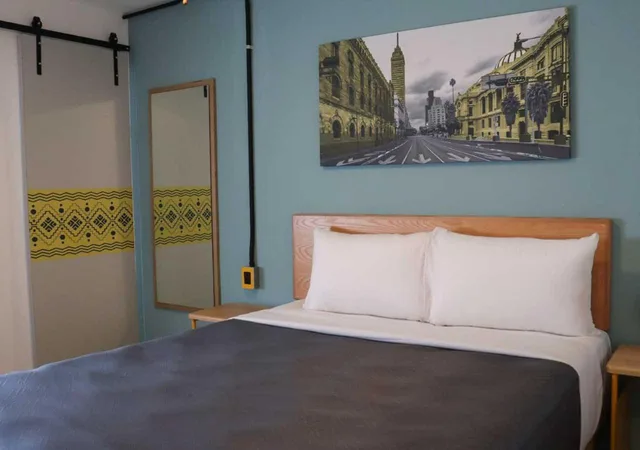 Standard, Queen Bed, Hotel Escala Colonia Roma 6/8