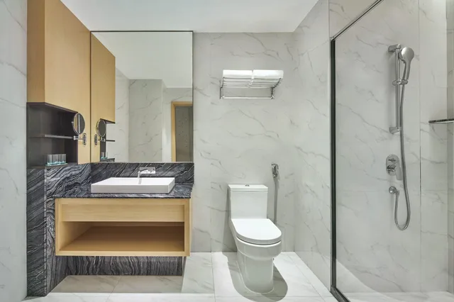 غرفة كلوب بسريرين منفصلين، LE MERIDIEN KOTA KINABALU 4/4