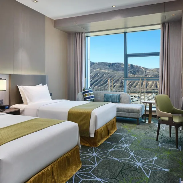 غرفة بريميوم بسرير فردي، Holiday Inn Xining Hot-Spring 2/4