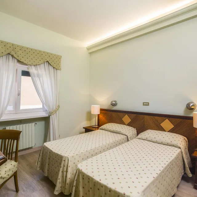 غرفة كلاسيكية بسرير مزدوج أو سريرين منفصلين، Cacciani Hotel 2/8