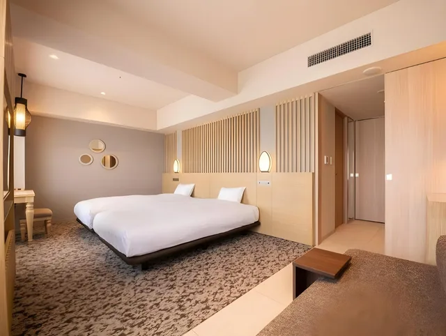 Semi Room, Junior Suite, 2 Semi Double Beds, Sofa، insomnia KYOTO OIKE 1/1