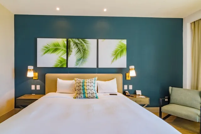 غرفة سوبيريور بسرير كينج بإطلالة على البحر، Torre Lucerna Hotel Ensenada 6/7