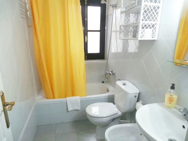 بنتهاوس بسريرين منفصلين بشرفة مع أريكة، Apartamentos Larga 70 9/10