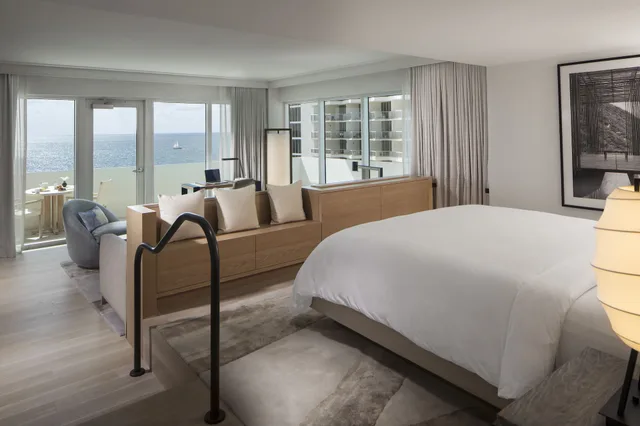 Zen, Suite, King Bed, Ocean View, Balcony، Nobu Hotel Miami Beach 2/8