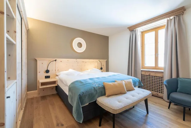 غرفة بسرير مزدوج، Parkhotel Margna Superior 3/4