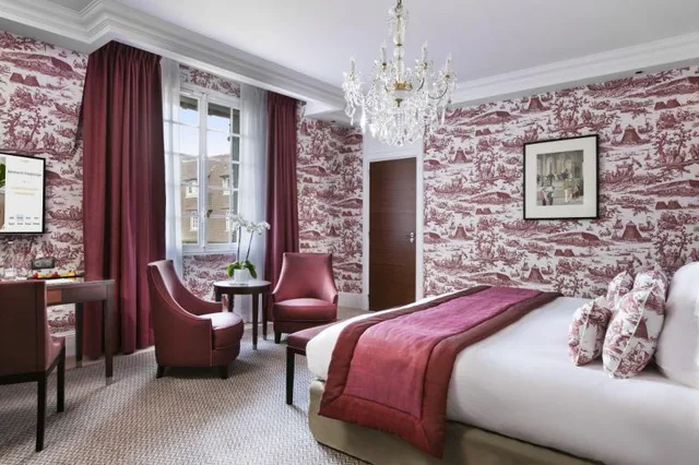 غرفة بريستيج بسرير كوين وسرير فردي، Normandy Barriere Hotel 1/4