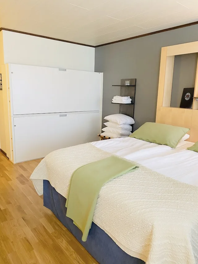 Family, 1 Double and 1 Single Bed, 2 Murphy Beds، Strand City Hotell 3/6