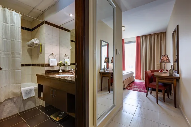 شقة بسرير كينج بغرفة نوم واحدة، Abidos Hotel Apartments Dubailand 6/6