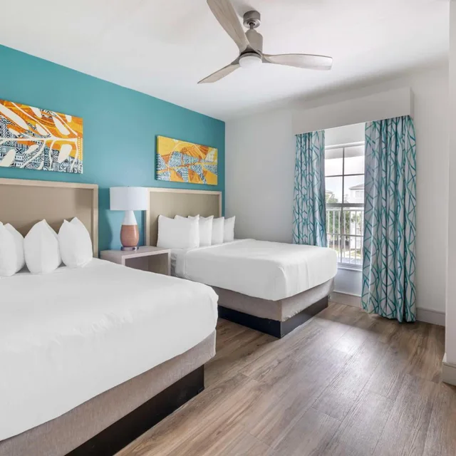 جناح بسرير كينج بغرفتي نوم، Hilton Vacation Club Aqua Sol Orlando West 3/10