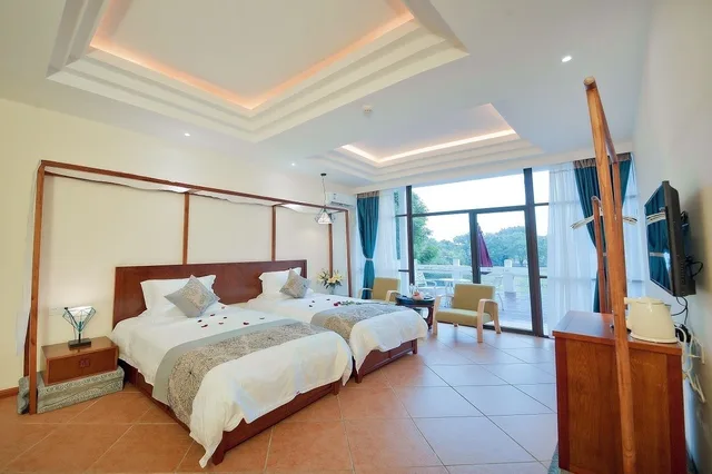 غرفة بريميوم بسريرين منفصلين، Guilin Crystal Crescent Moon Hotel 2/10