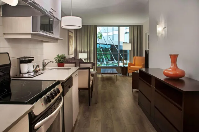 جناح بغرفة نوم واحدة بمطبخ، Hilton Toronto Markham Suites Conference Centre Spa 3/3