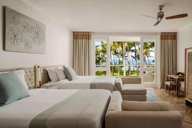 Room, 2 Queen Beds, Beach Front, Balcony، One&Only Le Saint Geran 1/1