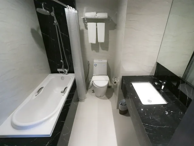 غرفة بانورامية بسريرين منفصلين بإطلالة على النهر، Fortune River View Nakhon Phanom 5/5