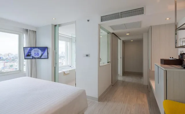 غرفة ديلوكس عائلية بسرير كينج، Centara Watergate Pavilion Hotel Bangkok 2/4