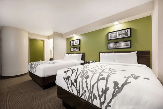 غرفة بسريرين كوين، Sleep Inn Athens I-65 2/4