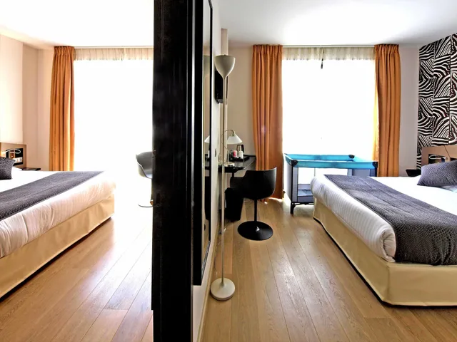 غرفة عائلية بسريرين مزدوجين بغرفتي نوم، Hotel Hor Europe 2/8